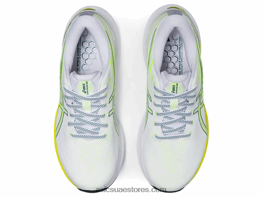 Asics أبيض / صنوبر مخملي 29- دواء 2N24DJ3126