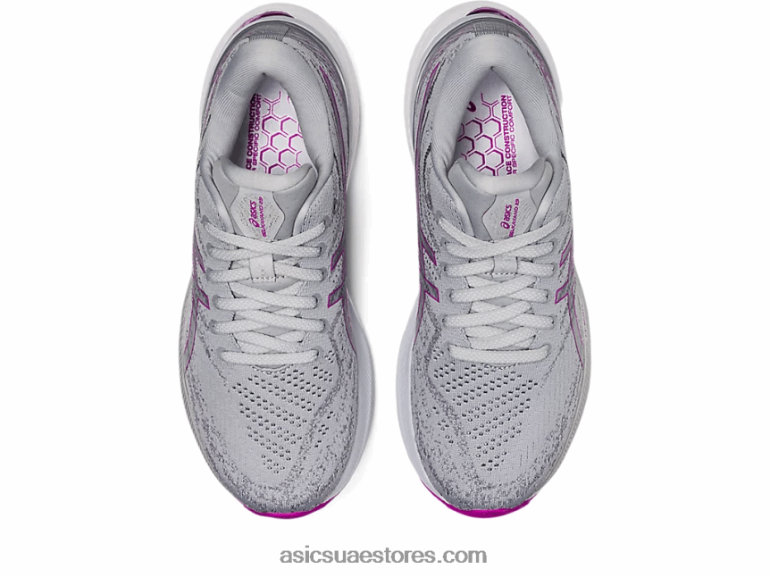 Asics بيدمونت الرمادي / الأوركيد جل كايانو 29 عريض 2N24DJ3128