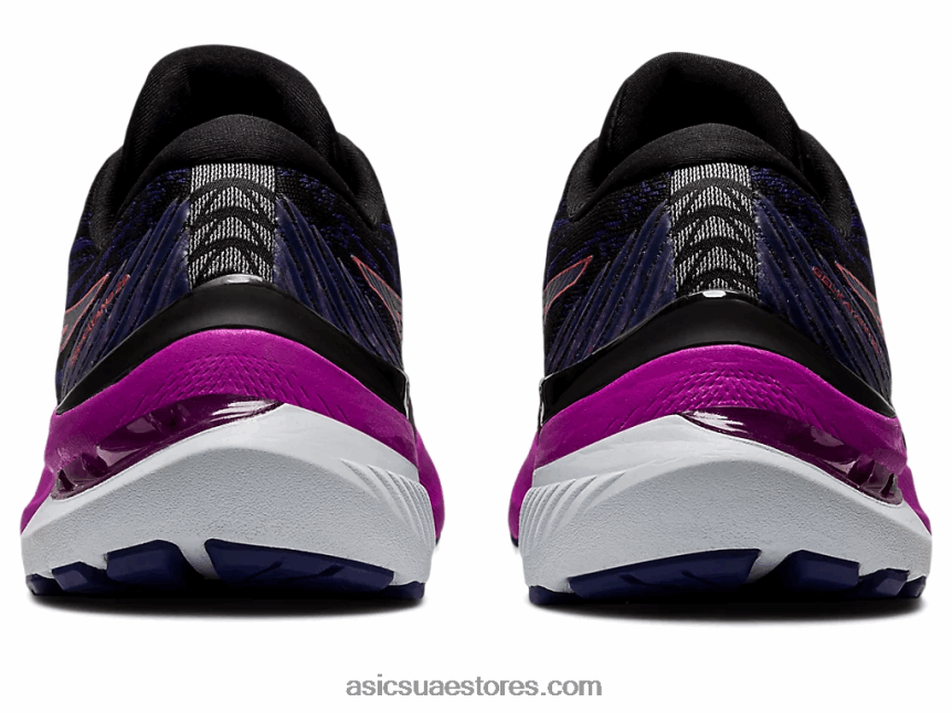 Asics تنبيه أسود / أحمر جل كايانو 29 عريض 2N24DJ3134
