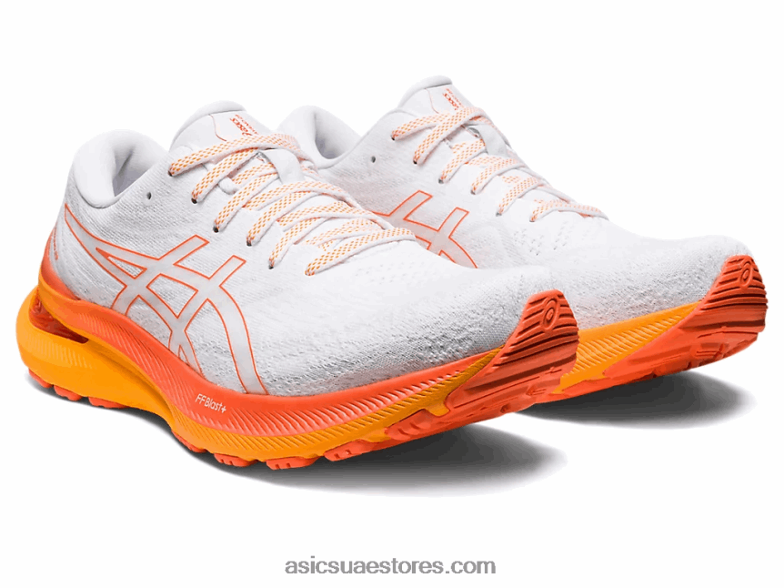 Asics أبيض / نوفا برتقالي 29- دواء 2N24DJ330