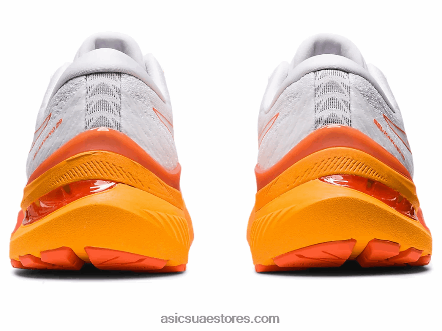 Asics أبيض / نوفا برتقالي 29- دواء 2N24DJ330