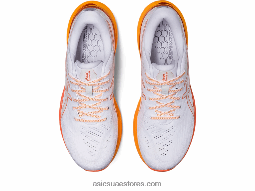 Asics أبيض / نوفا برتقالي 29- دواء 2N24DJ330