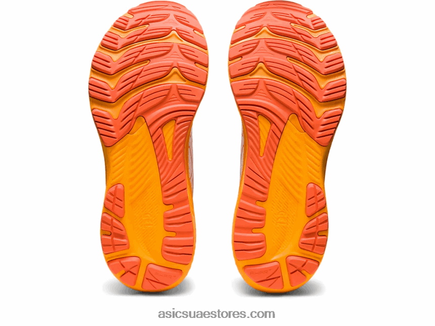 Asics أبيض / نوفا برتقالي 29- دواء 2N24DJ330