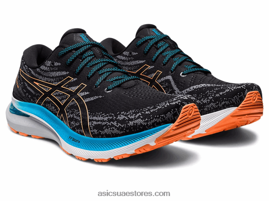 Asics أسود / شمس خوخ 29- دواء 2N24DJ397