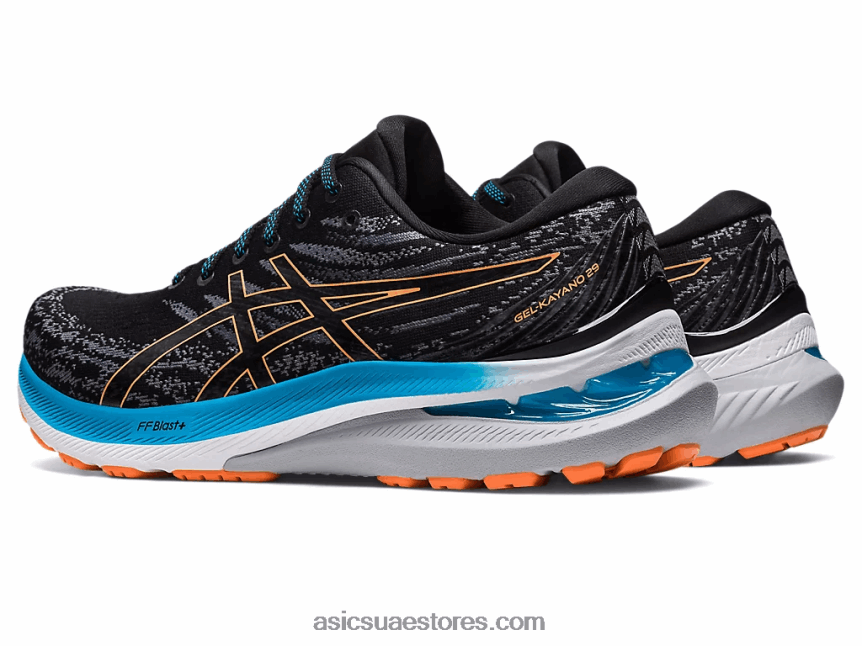 Asics أسود / شمس خوخ 29- دواء 2N24DJ397