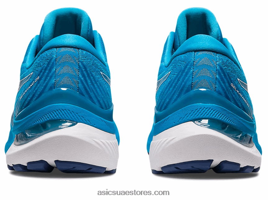 Asics الجزيرة أزرق / أبيض جل كايانو 29 عريض 2N24DJ400