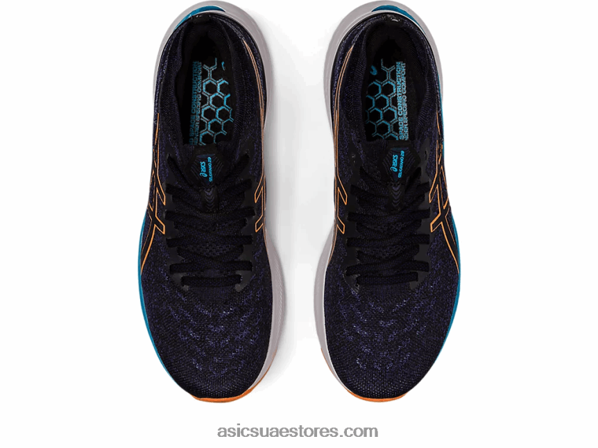 Asics أزرق نيلي / شمس خوخ جل كايانو 29 مك 2N24DJ622