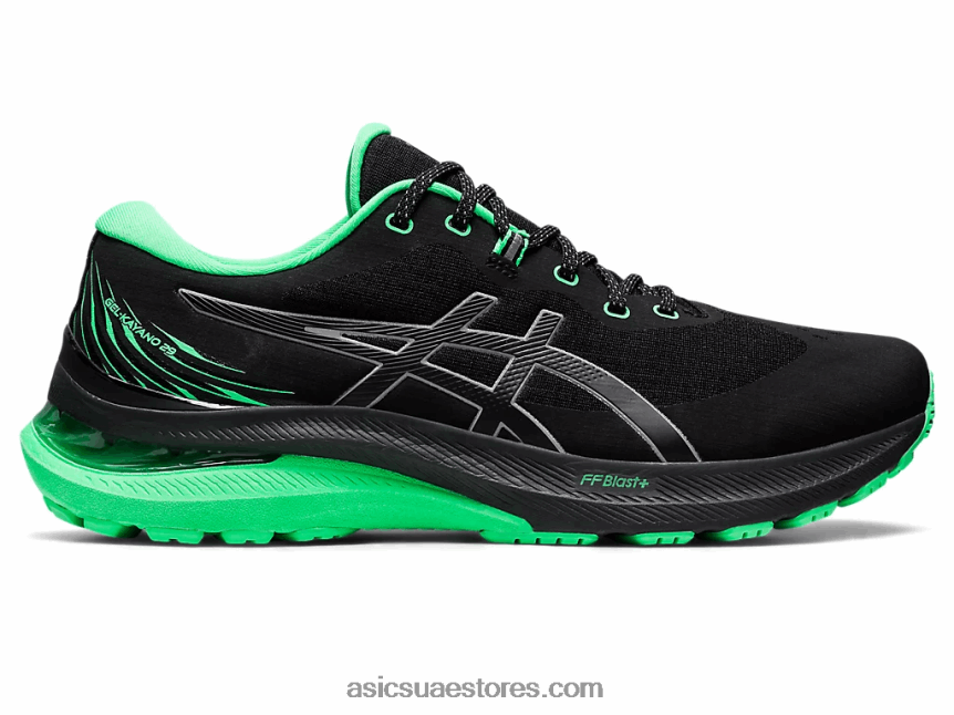 Asics أسود / ورقة جديدة جل كيانو 29 لايت شو 2N24DJ725