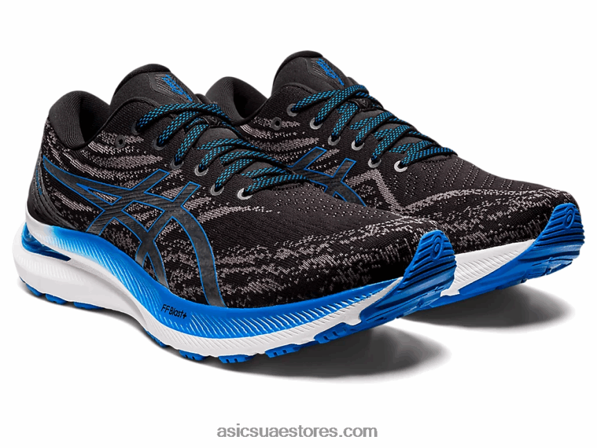 Asics أسود / أزرق كهربائي 29- دواء 2N24DJ930