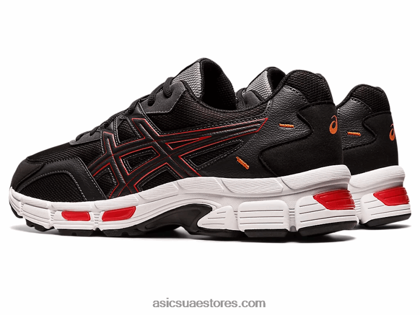 Asics أسود / رمادي جرافيت جل هرول ماك 2N24DJ1006