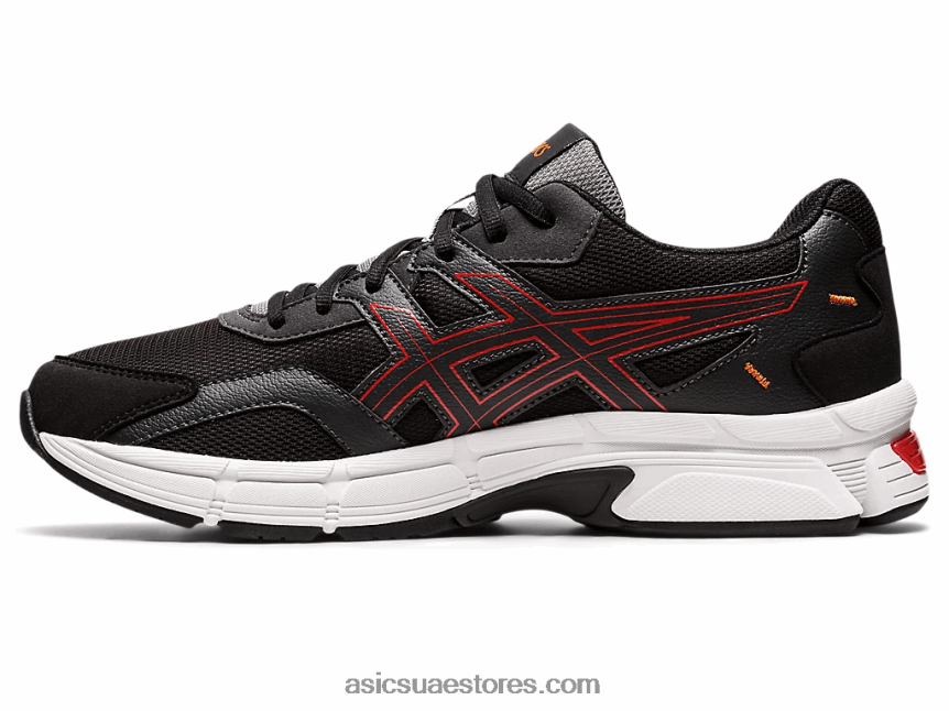 Asics أسود / رمادي جرافيت جل هرول ماك 2N24DJ1006