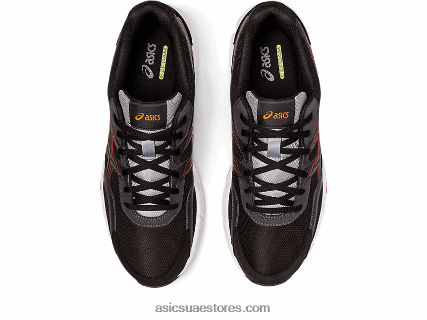Asics أسود / رمادي جرافيت جل هرول ماك 2N24DJ1006