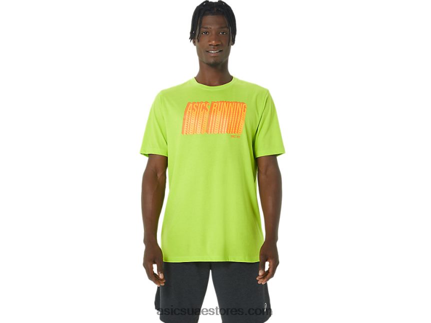Asics نكهة الجير طويلة شعار مجردة المحملة 2N24DJ1033