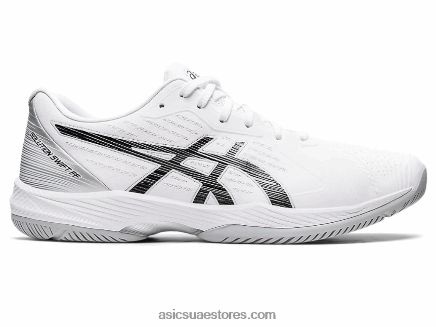 Asics أبيض أسود حل سريع وما يليها 2N24DJ1065
