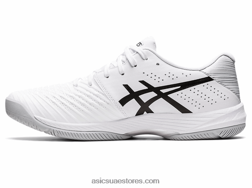 Asics أبيض أسود حل سريع وما يليها 2N24DJ1065