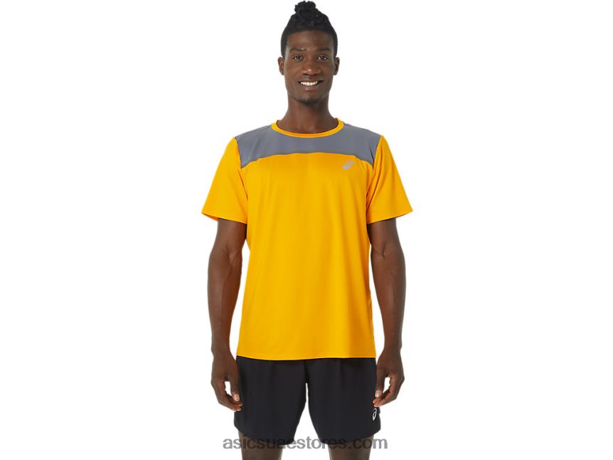 Asics العنبر / المدينة الرجال قصيرة الأكمام العلاقات العامة لايت 2N24DJ1081