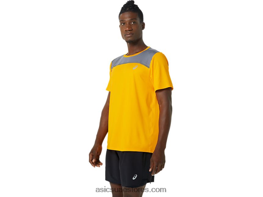 Asics العنبر / المدينة الرجال قصيرة الأكمام العلاقات العامة لايت 2N24DJ1081