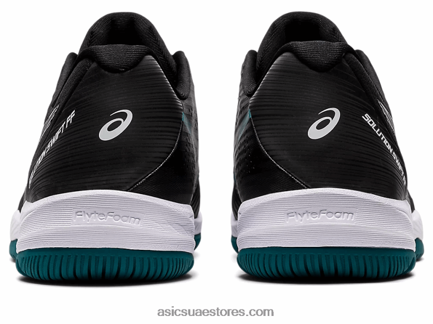 Asics أسود / صنوبر ضبابي حل سريع وما يليها 2N24DJ1123
