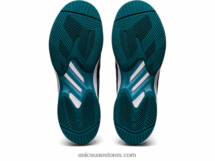 Asics أسود / صنوبر ضبابي حل سريع وما يليها 2N24DJ1123