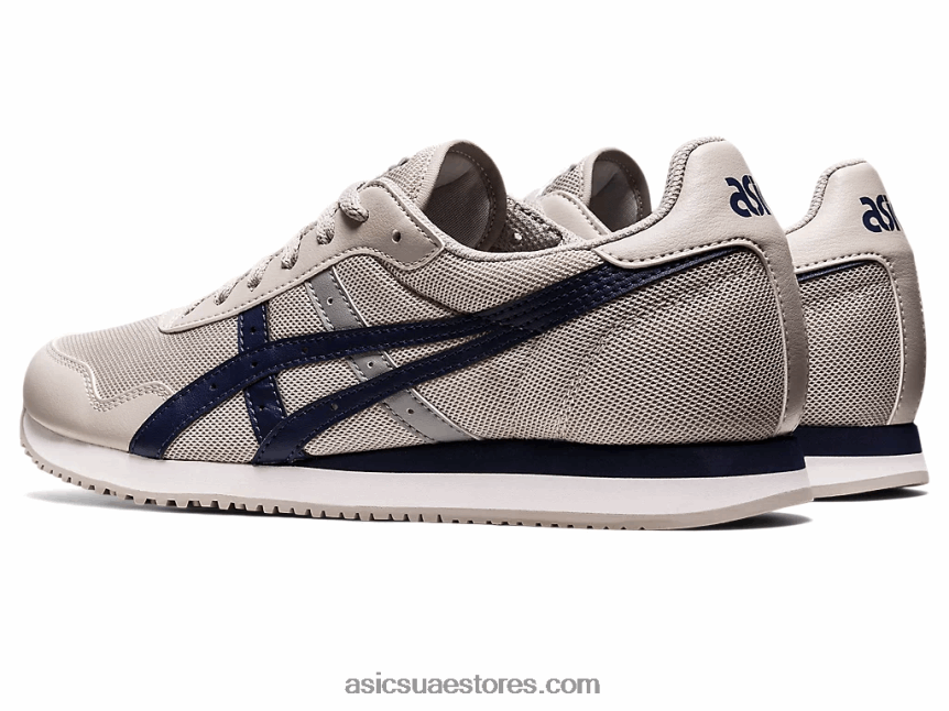 Asics رمادي محار / طاووس عداء النمر 2N24DJ1125