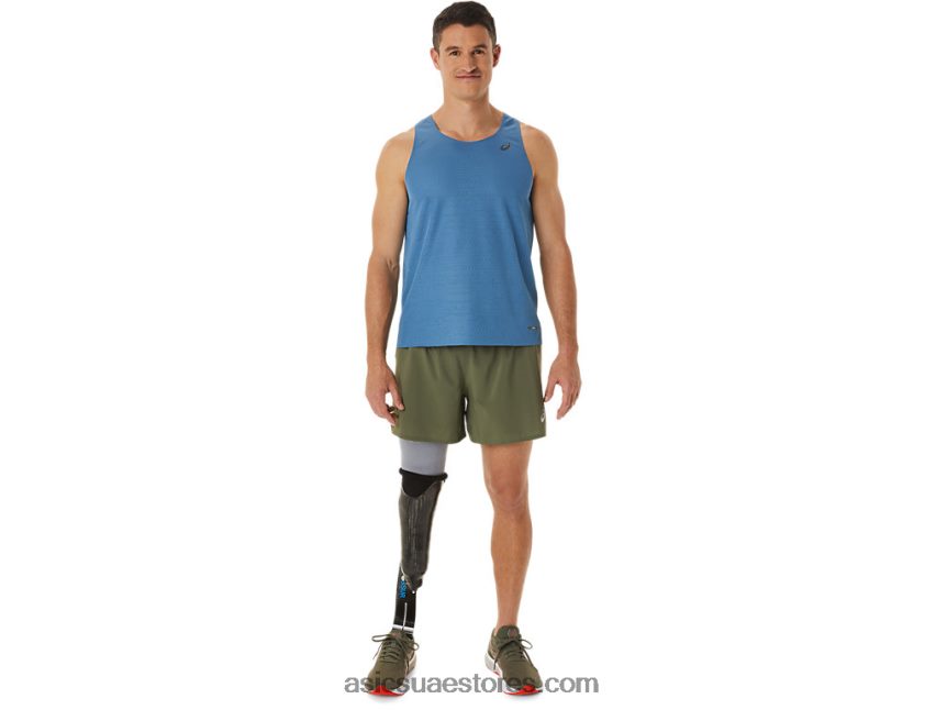 Asics اللازوردية قميص رجالي للتهوية 2N24DJ1128