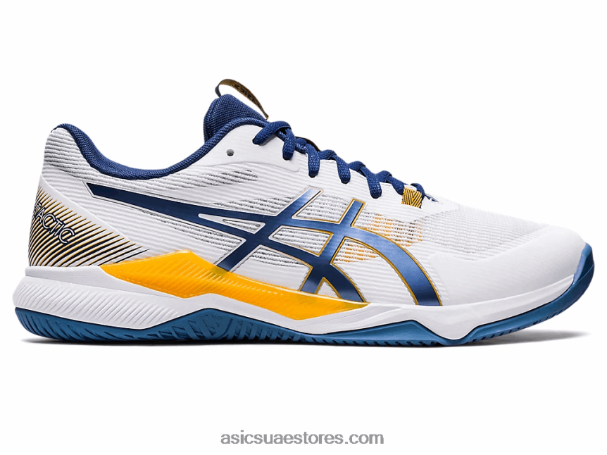 Asics أبيض / عميق المحيط تكتيك هلام 2N24DJ1132