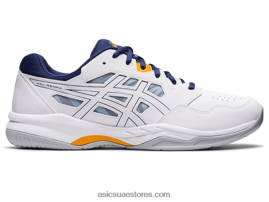 Asics أبيض / عميق المحيط جل رنما 2N24DJ1143