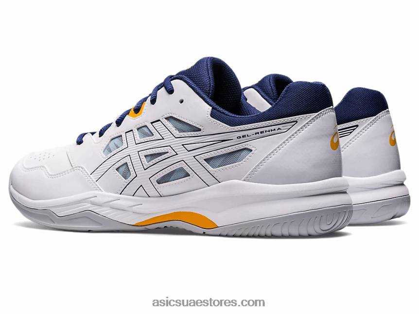 Asics أبيض / عميق المحيط جل رنما 2N24DJ1143
