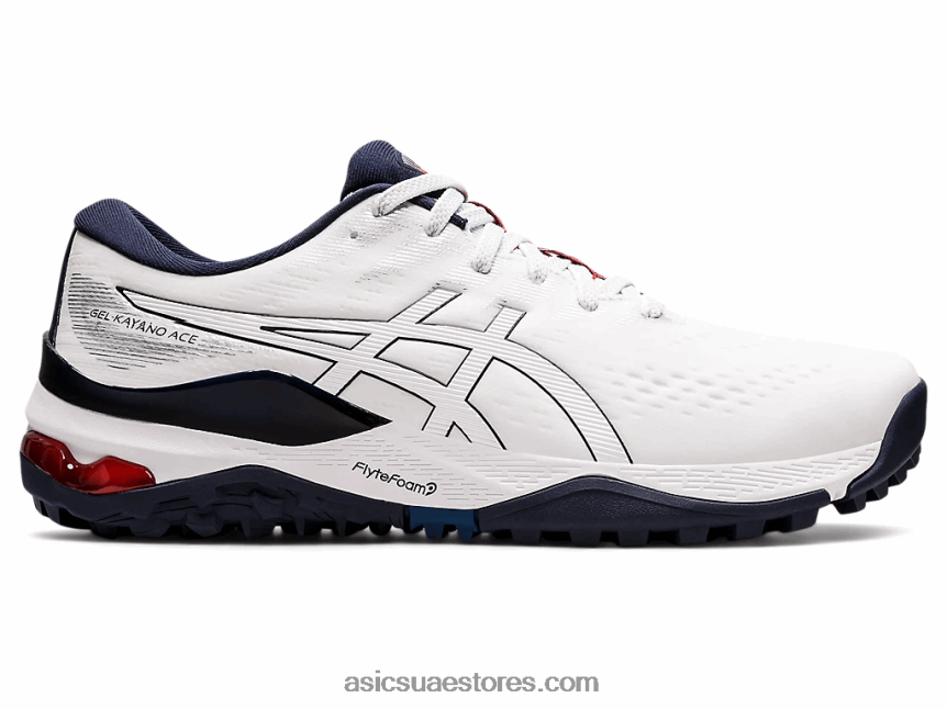 Asics أبيض جل كايانو ايس 2N24DJ1191
