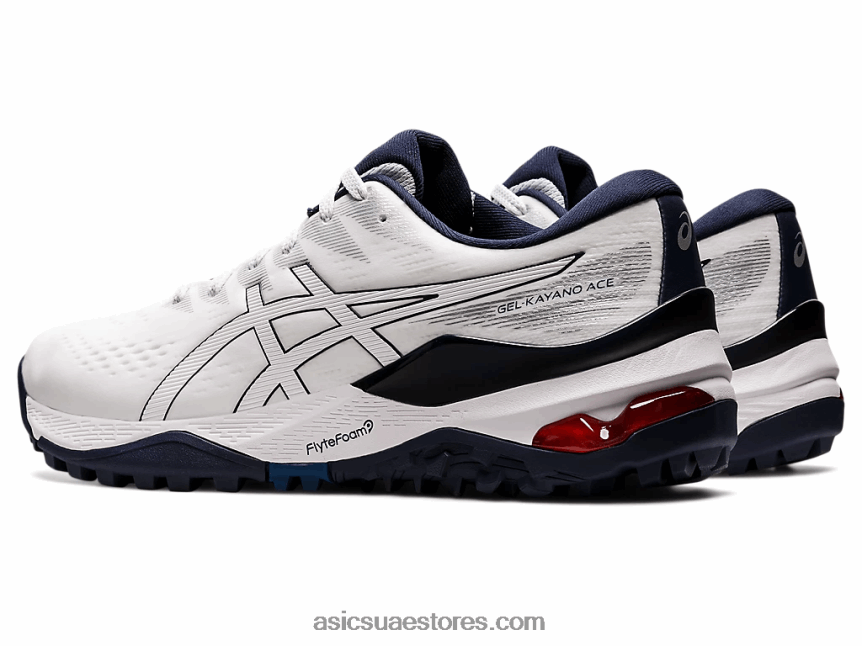 Asics أبيض جل كايانو ايس 2N24DJ1191