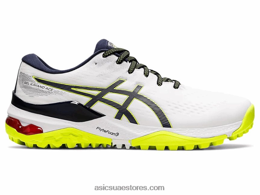 Asics أبيض / منتصف الليل جل كايانو ايس 2N24DJ1195