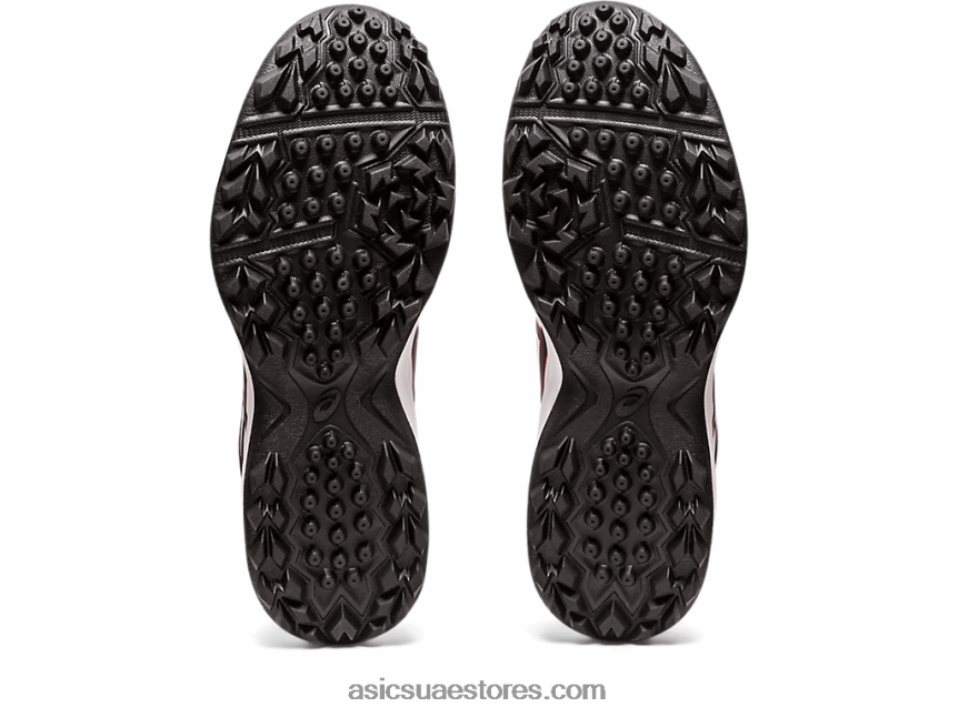 Asics أبيض / أحمر كلاسيكي مجال الهلام القاتل 2N24DJ1196