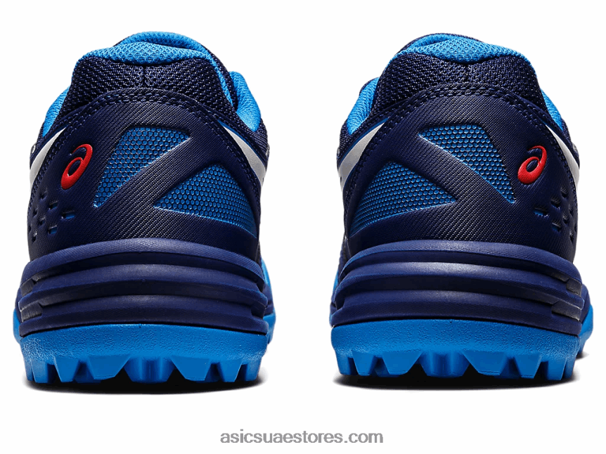 Asics الغوص الأزرق / الأبيض مجال الهلام القاتل 2N24DJ1213