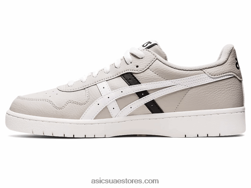 Asics المحار الرمادي / الأبيض اليابان اس 2N24DJ1217