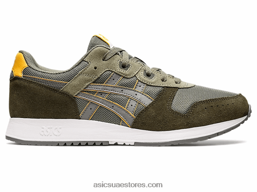 Asics حزاز أخضر / رمادي طيني لايت كلاسيك 2N24DJ1223