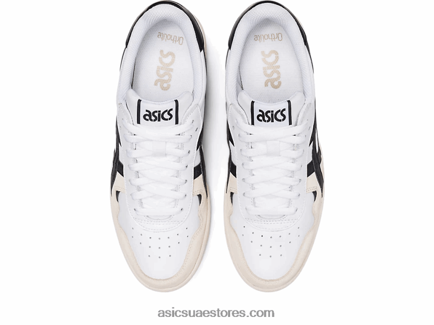 Asics أبيض أسود اليابان اس 2N24DJ1228