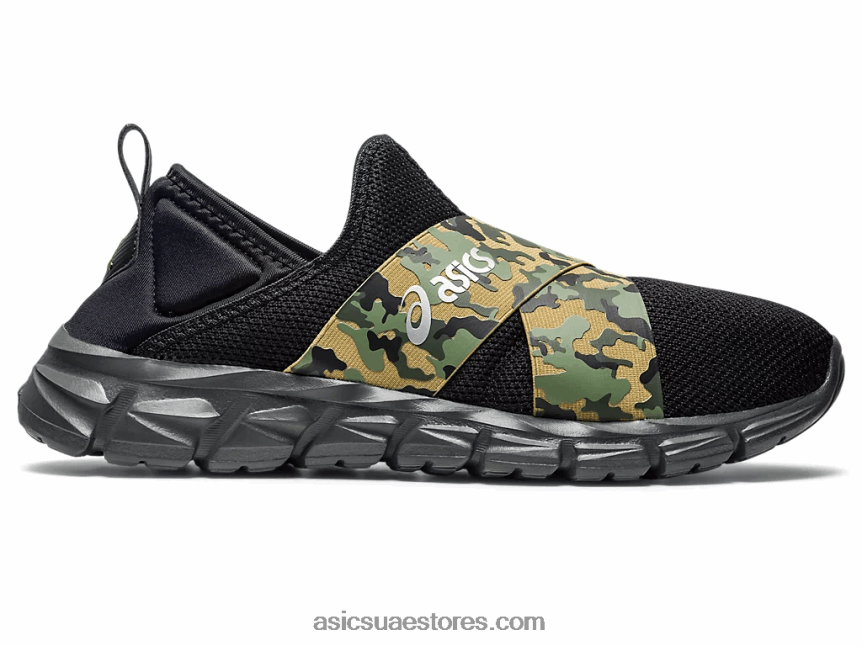 Asics أسود / كامو زلة الكم لايت 2N24DJ1232