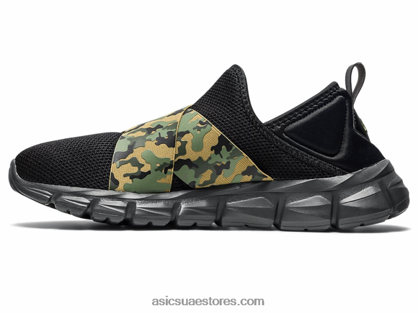 Asics أسود / كامو زلة الكم لايت 2N24DJ1232