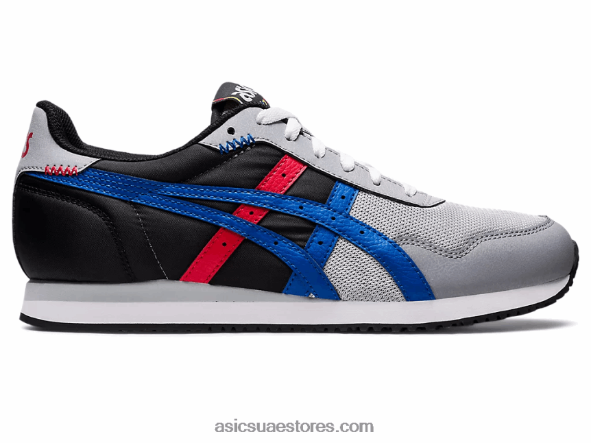Asics الرمادي بيدمونت / التونة الزرقاء عداء النمر 2N24DJ1234