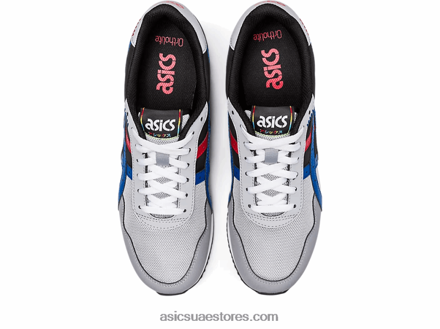 Asics الرمادي بيدمونت / التونة الزرقاء عداء النمر 2N24DJ1234