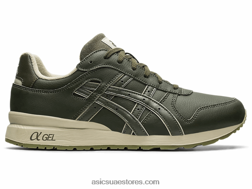 Asics قماش الزيتون / أوراق خضراء مجففة جي تي الثاني 2N24DJ1250
