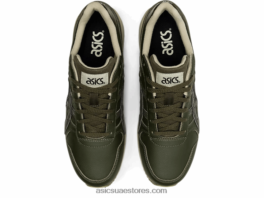 Asics قماش الزيتون / أوراق خضراء مجففة جي تي الثاني 2N24DJ1250
