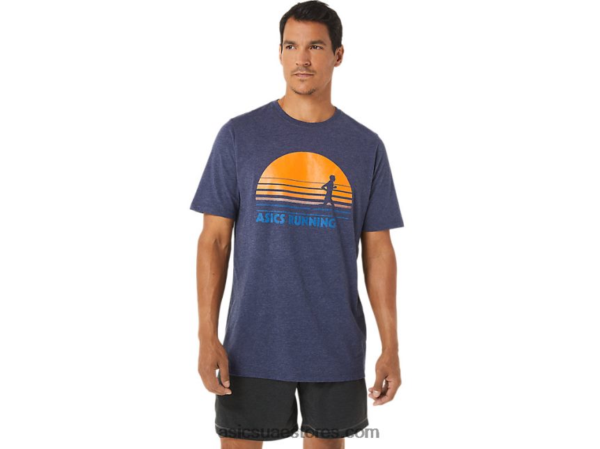 Asics هيذر الطاووس شروق الشمس عداء الرسم المحملة 2N24DJ1262