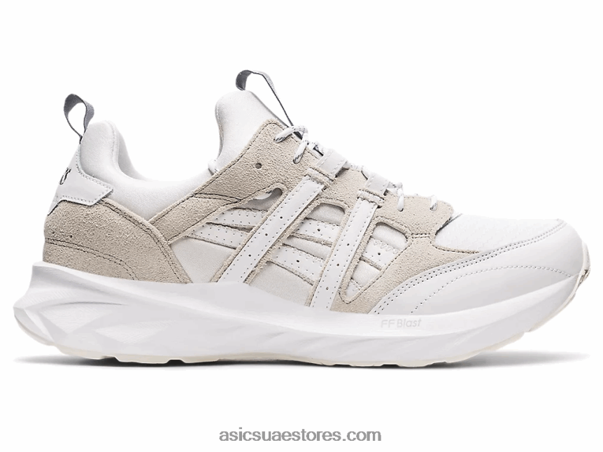 Asics أبيض / رمادي جليدي تارثر إعادة الانفجار 2N24DJ1298