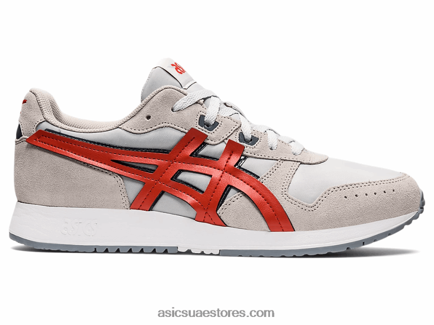 Asics الرمادي الجليدي / الطين الأحمر لايت كلاسيك 2N24DJ1335