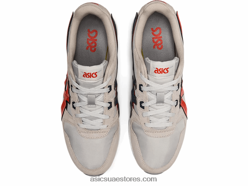 Asics الرمادي الجليدي / الطين الأحمر لايت كلاسيك 2N24DJ1335