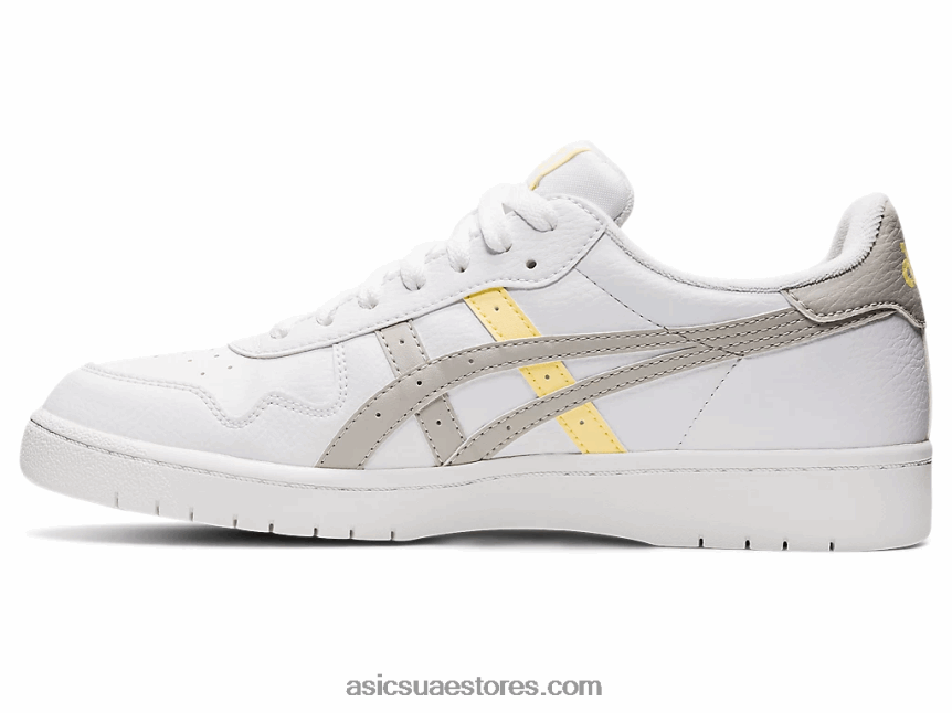 Asics أبيض / رمادي المحار اليابان اس 2N24DJ1337