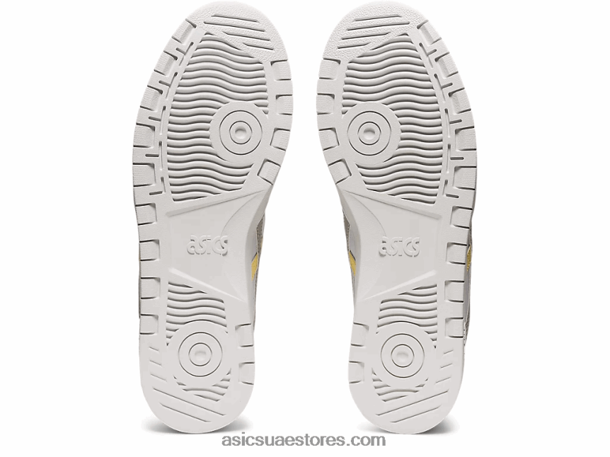 Asics أبيض / رمادي المحار اليابان اس 2N24DJ1337
