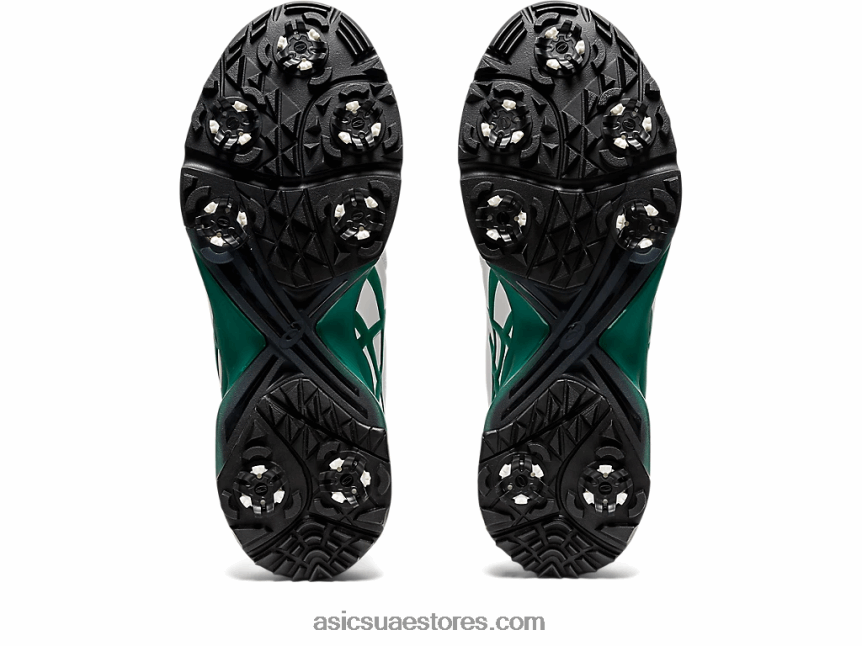 Asics أبيض / غابة خضراء جل ايس برو م 2N24DJ1373