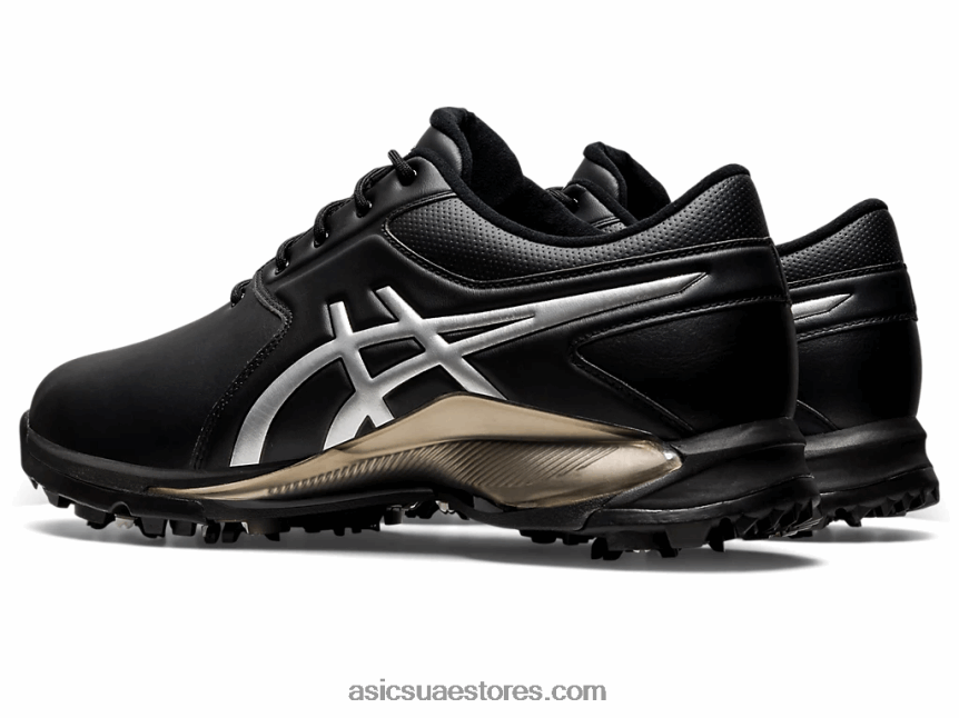Asics أسود / فضي نقي جل ايس برو م 2N24DJ1375